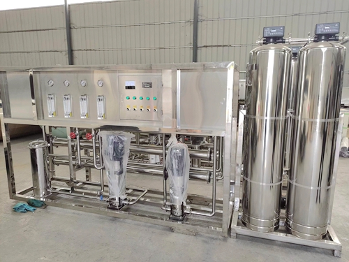 1噸雙級純凈水設備-河南水處理設備廠家