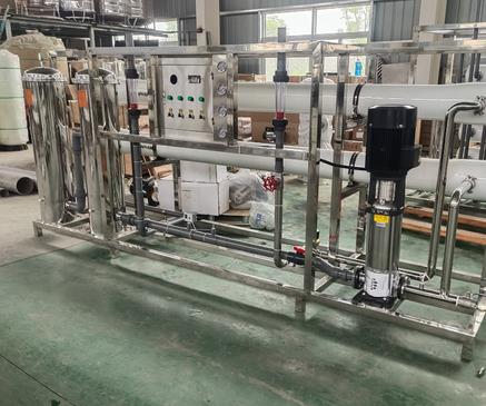 RO反滲透純凈水設備工藝工作流程及原理簡介
